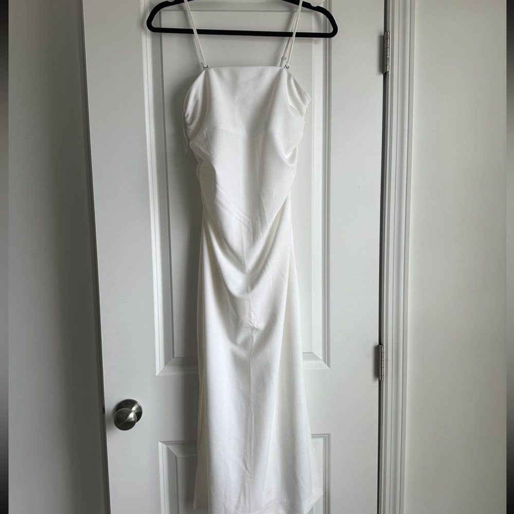 H&M white dress, new, small